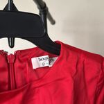 House Of CB HOUSE OF‎ CB 'Sacha' Red Satin Mini Dress NWOT XS Photo 5