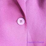 Eloquii New!  Wide Belt Single Breasted Blazer‎ burgundy, size 16 Photo 9