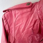 Americana Leather Vintage Red Leather Jacket Size M Photo 2