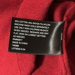 East 5th NWT  Sweater Dress Cotton Blend Classic Red Size X-Large Photo 7