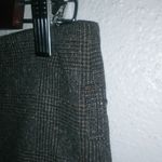 United Colors Of Benetton Benetton S Wool Plaid Pencil Skirt Workwear in Brown Black Photo 6