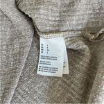 American Eagle  Boxy Ribbed T-Shirt‎ Small Tan Cream Oversized Elevated Basic Tee Photo 9