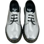 Dr. Martens Silver Chrome 1461 Vegan Dress Shoes Wedding Prom Cosplay US Size 5 Photo 0