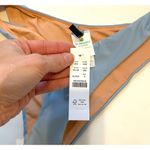 J.Crew High Leg Swim Bikini Bottom Light Blue Size Small NEW Photo 4