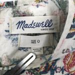 Madewell  Garden Vine Sleeveless Cotton Dress Sz 0 Floral Fairy Cottage Preppy Photo 9
