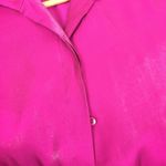 Chico's Chico’s Pink Glitter Semi Sheer Button Up Long Sleeve Blouse Top S Photo 2