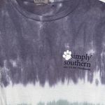 Simply Southern Long Sleeve T-shirt Womens Size S I'd Rather Stay Home Walk Dog Photo 4