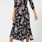 💕RIXO💕 Katie Dress ~ Brunch Floral Print Small Black Photo 5