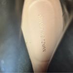 Stuart Weitzman Ebb Leather Stiletto Heeled Boots Black 5.5 Photo 5