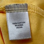 CJ Banks Yellow Tank Top Lightweight Sleeveless Closet Staple Summer Nautical Size 2X Photo 3