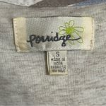 Anthropologie  Porridge Elva Top Size Small Multicolor Short Sleeve V-Neckline Photo 2