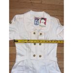 Yoana Baraschi NWT discontinued‎  voyager luxe dress cream gold buttons size 2 Photo 2