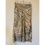 Dress Forum  Abstract Multicolor Midi Skirt Size Medium Photo 6