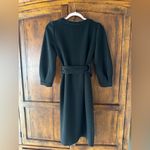 Gal Meets Glam  | Joy Belted Midi Rib Dress Black | 00 Photo 3