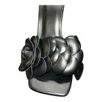 New York & Company Chana Flower Women's Heels size 7 like new Black Photo 5