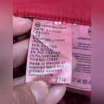 AG Adriano Goldschmied NWOT  Women's 27R Bold Red Coated Skinny Jeans Photo 3