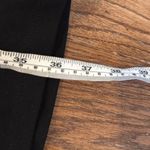 Ralph Lauren Lauren  black leather trim quarter zip long sleeve dress 4 Photo 6