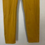 Girlfriend Collective  Leggings Capri Mustard Yellow Side Pockets Cropped Medium‎ Photo 5