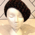 Handmade Chunky Crochet Cloche Crochet hat Beanie Winter Garbo Cloche hat marled Photo 0