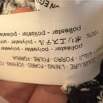 ZARA  Black White Houndstooth Coat Blazer Dress XS Tailored Mini Jacket Dress Photo 9