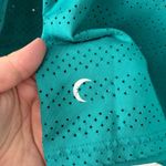 Zyia  Active Long Sleeve Perforated Top athletic turquoise Size 2X Photo 3