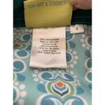 ISIS brand skort blue white orange print, size 4 women's euc Photo 8