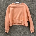 VICI Peach Crewneck Sweatshirt Relaxed Fit Cropped Casual Everyday Photo 6