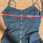 & Other Stories & OTHER STORIES Fit and Flare Denim Dress Open Tie Back- Size 12 Photo 12