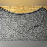 We The Free Free People  Women's Oversized Baggy Grey Dress,Black Lace,Size XS Photo 7