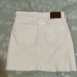 J.Crew  Mercantile White Denim Mini Skirt Size 2 Photo 5