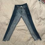 Hayden  Los‎ Angeles Two Tone Frayed Jeans Photo 0
