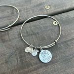 ALEX AND ANI Silver Boston Red Sox Charm Bracelet Set Photo 6