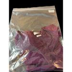 Van Heusen  Sleeveless Stretch V-neck Ruffled Purple Top XS Photo 9