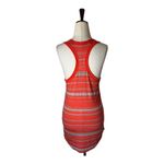 James Perse Standard Tank Top Women Medium Red Striped Racerback Top Athleisure Photo 1