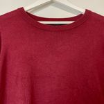Halogen Women’s Crewneck Knit Lightweight Button Sleeve Sweater Red Size XL NWT Photo 1