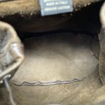 Banana Republic Vintage 90s Brown Distressed Leather Mini Backpack Purse Bag Photo 8