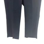 Amanda Uprichard Trouser Dress Pants Cropped Capri Classic Black Size Large Photo 3