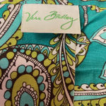 Vera Bradley Peacock Paisley Teal Print Crossbody Bag Adjustable Strap Photo 7