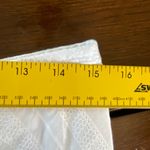 AQUA White Striped Midi Skirt Photo 5