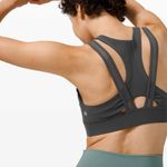 Lululemon | Geared to Train Bra | Color GGRE | Size 4 Photo 1