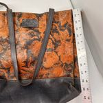 Patricia Nash  Toscano Paisley Floral Leaf Print Leather Tote Purse Photo 11