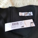 NICHOLAS Flare Crop Top‎ Sleeveless Knit Layered High Low Black Size 4 New Black Photo 6