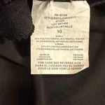 Dream Suit Black Tankini Swim Top Womens 10 V Neck Ruffle Adjustable Padded Photo 6