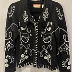 Cristina Brand Vintage Pearl Embroidered Cardigan Photo 0