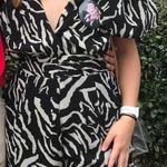 Nasty Gal White And Black Romper Photo 3