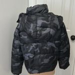 Sebby  Black Camo Puffer Coat Photo 2