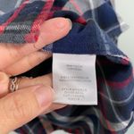 Equipment Women’s Red White and Grey Plaid Button Up Flannel Shirt Size S Photo 6