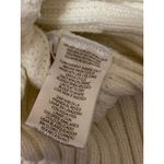 Calvin Klein Jeans Cream Ribbed Knit Long Sleeve Cowl Neck Sweater Top Size L Size L Photo 4