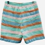 Scotch & Soda  Striped Linen‎ Blend Bermuda Shorts Pastels Drawstring Medium $198 Photo 4