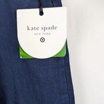 Kate Spade NWT  high rise wide leg cuff Women's Jeans size 0 runs big. Photo 5